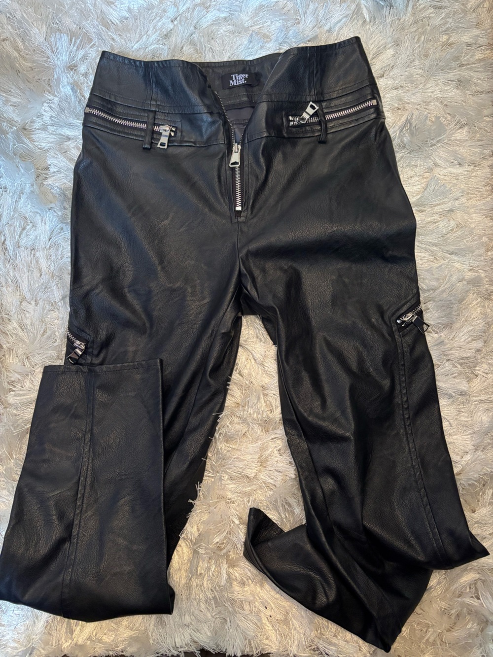 Tiger Mist Faux leather Pants